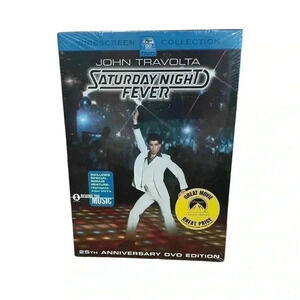 John Travolta Saturday Night Fever DVD Widescreen 25th Anniversary